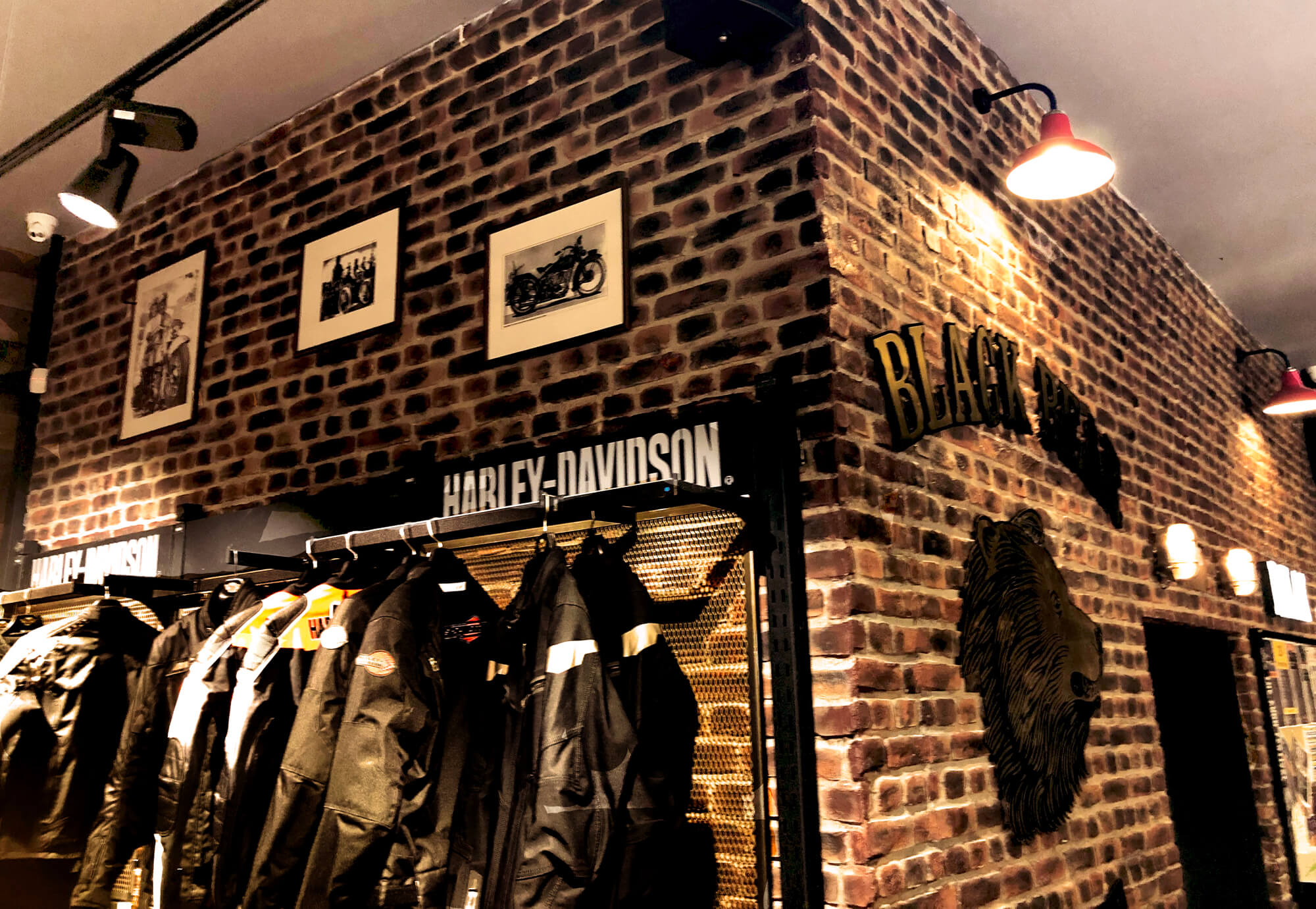 New showroom for Harley Davidson