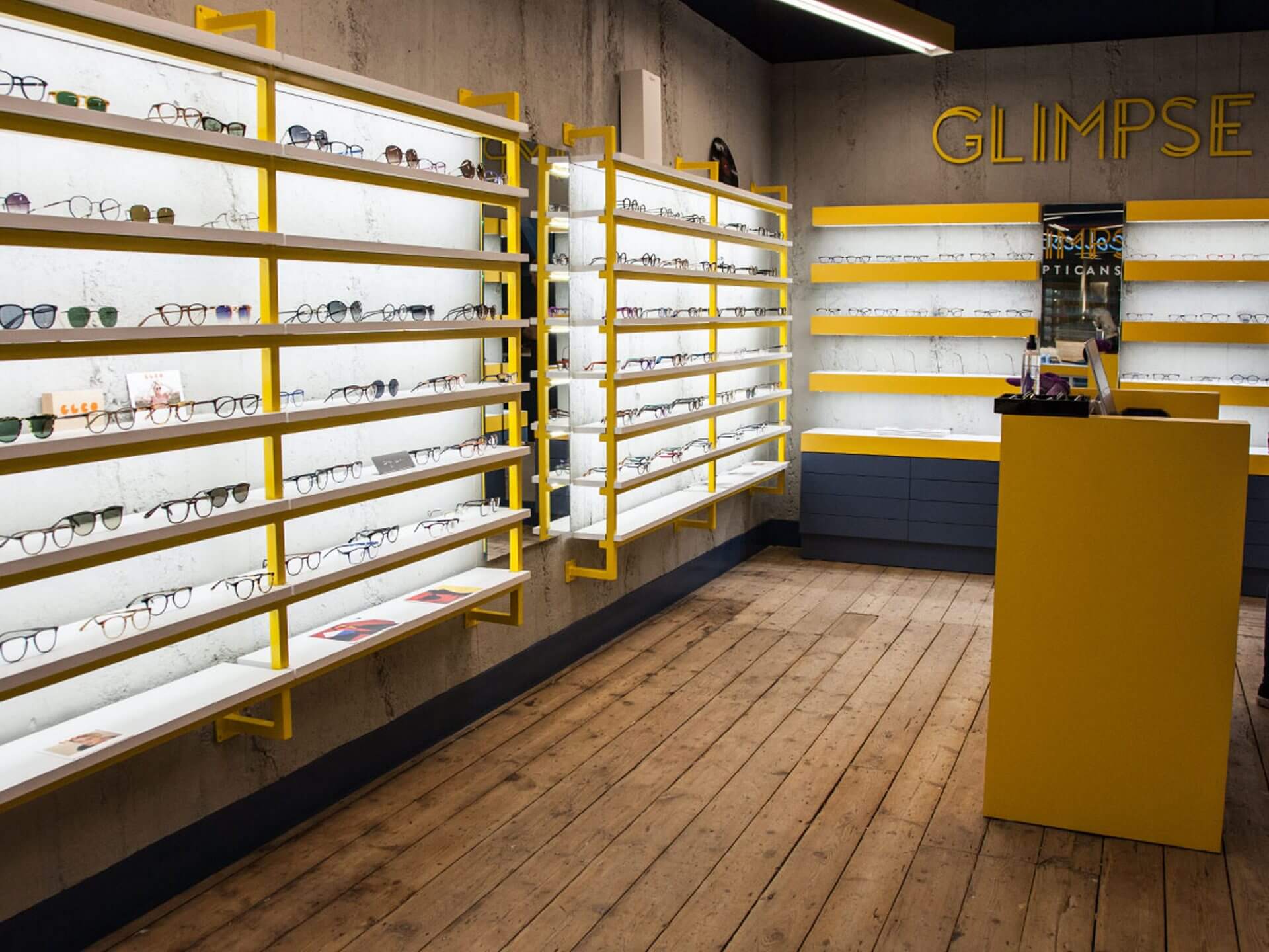 Spec-tacular interior for an independent opticians store