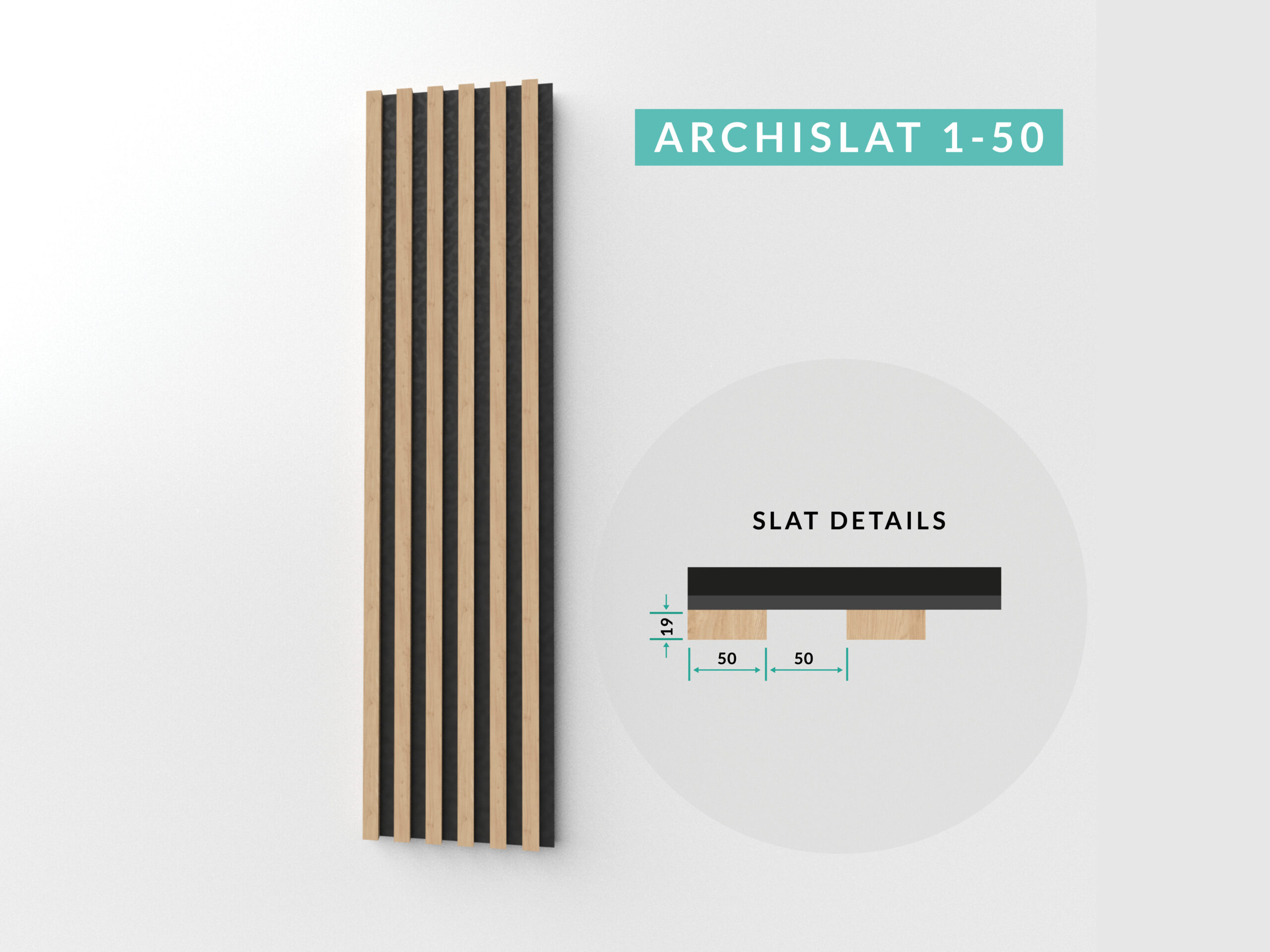 ARCHISLAT Slat details 1-50